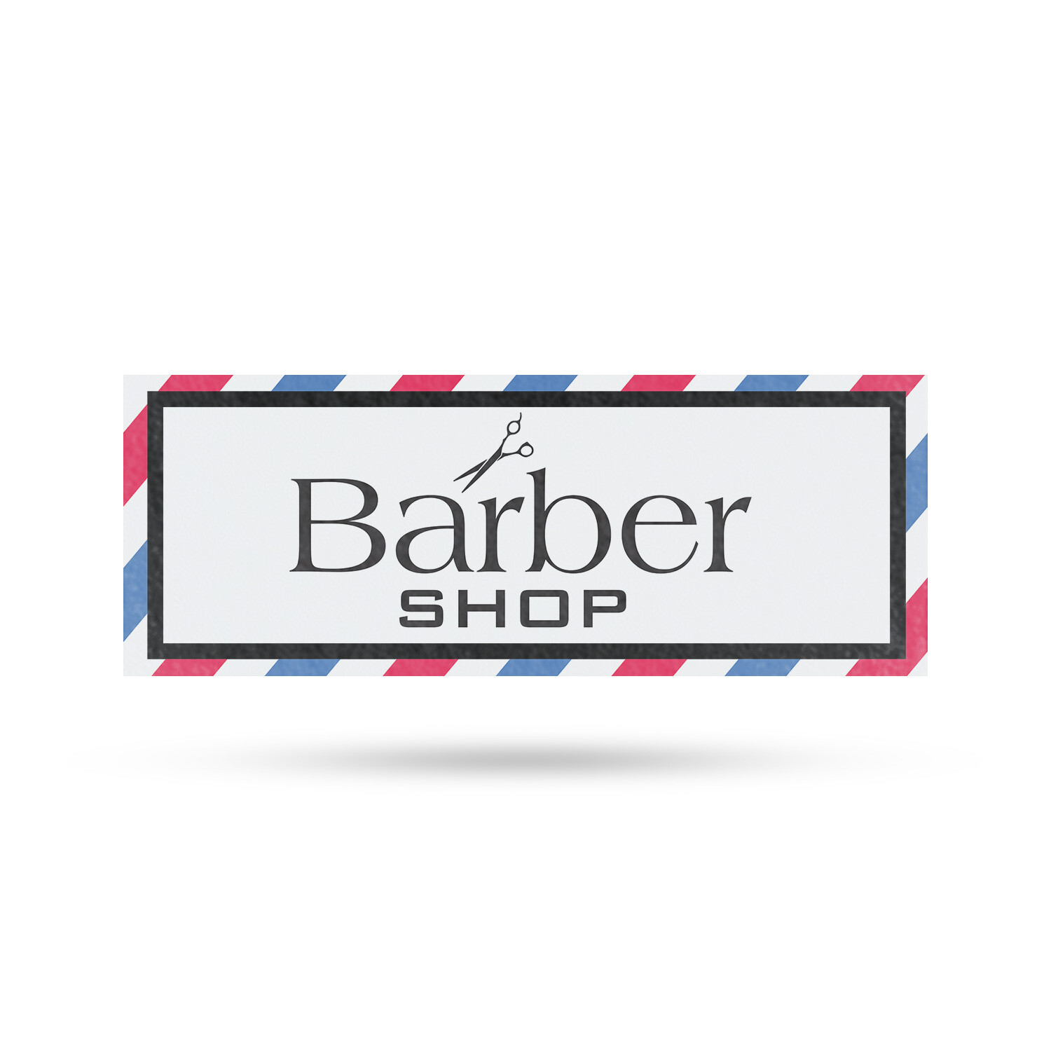 Barber Shop Vinyl Decal Haircuts Grooming Services Bold Professional Look