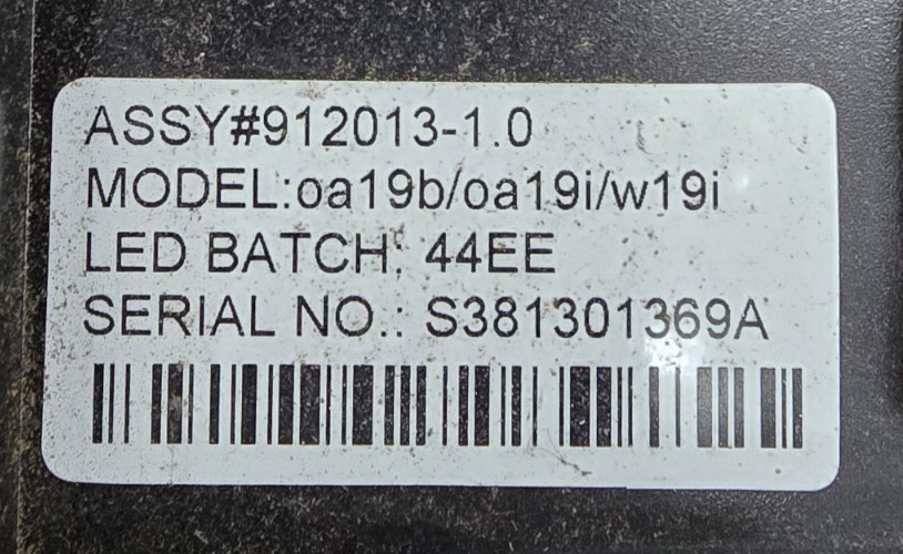 Full Color WatchFire Digital Sign Module oa19b, oa19i, w19i, 19mm PT# 912013-1.0