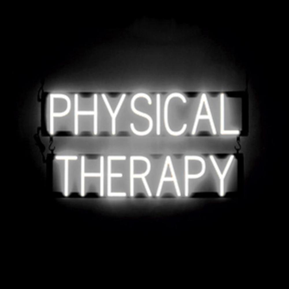 SpellBrite PHYSICAL THERAPY Sign | Neon Sign Look, LED Light | 29.3″ x 15.0″