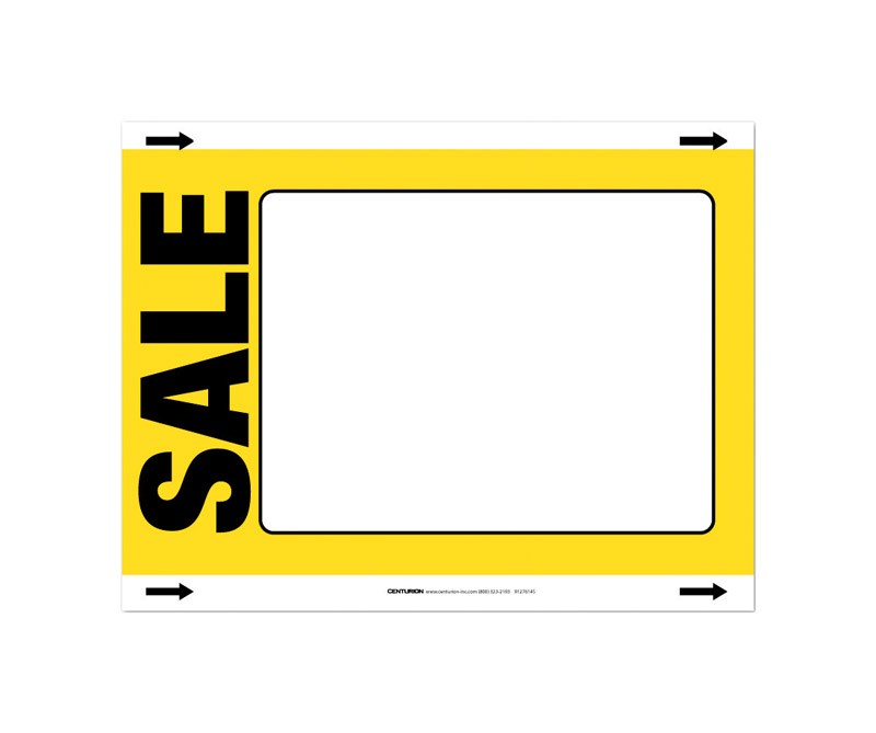 7 in. H X 11 in. W Office Supplies/Stationary Sign 25 each