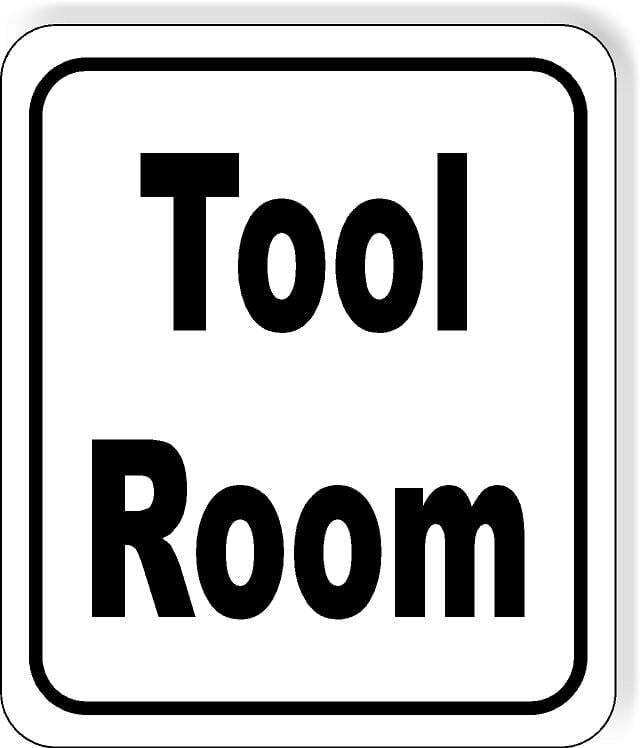 Tool Room classic Aluminum Composite Sign