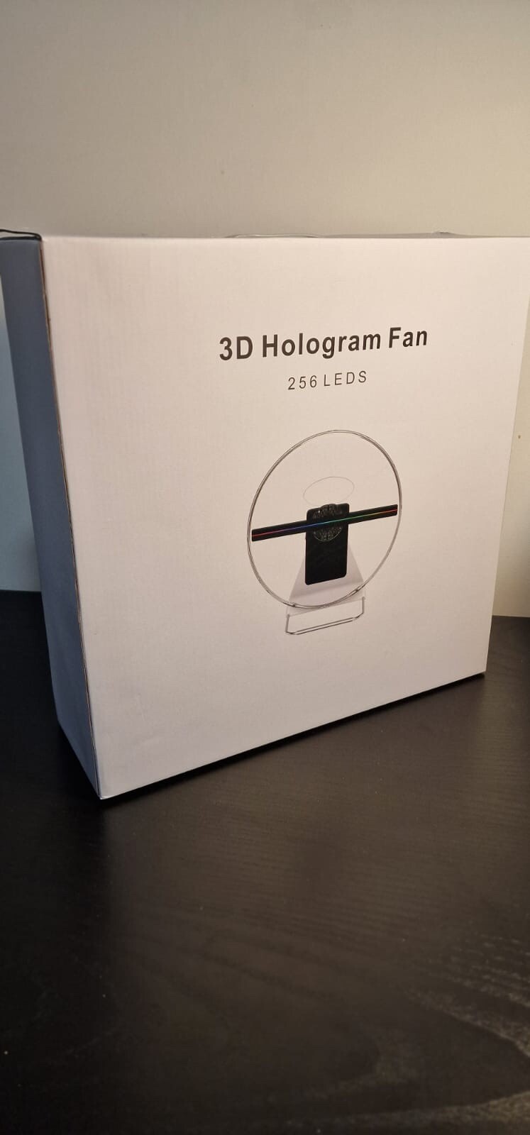 30cm Desktop Holographic Display led fan projector 3D