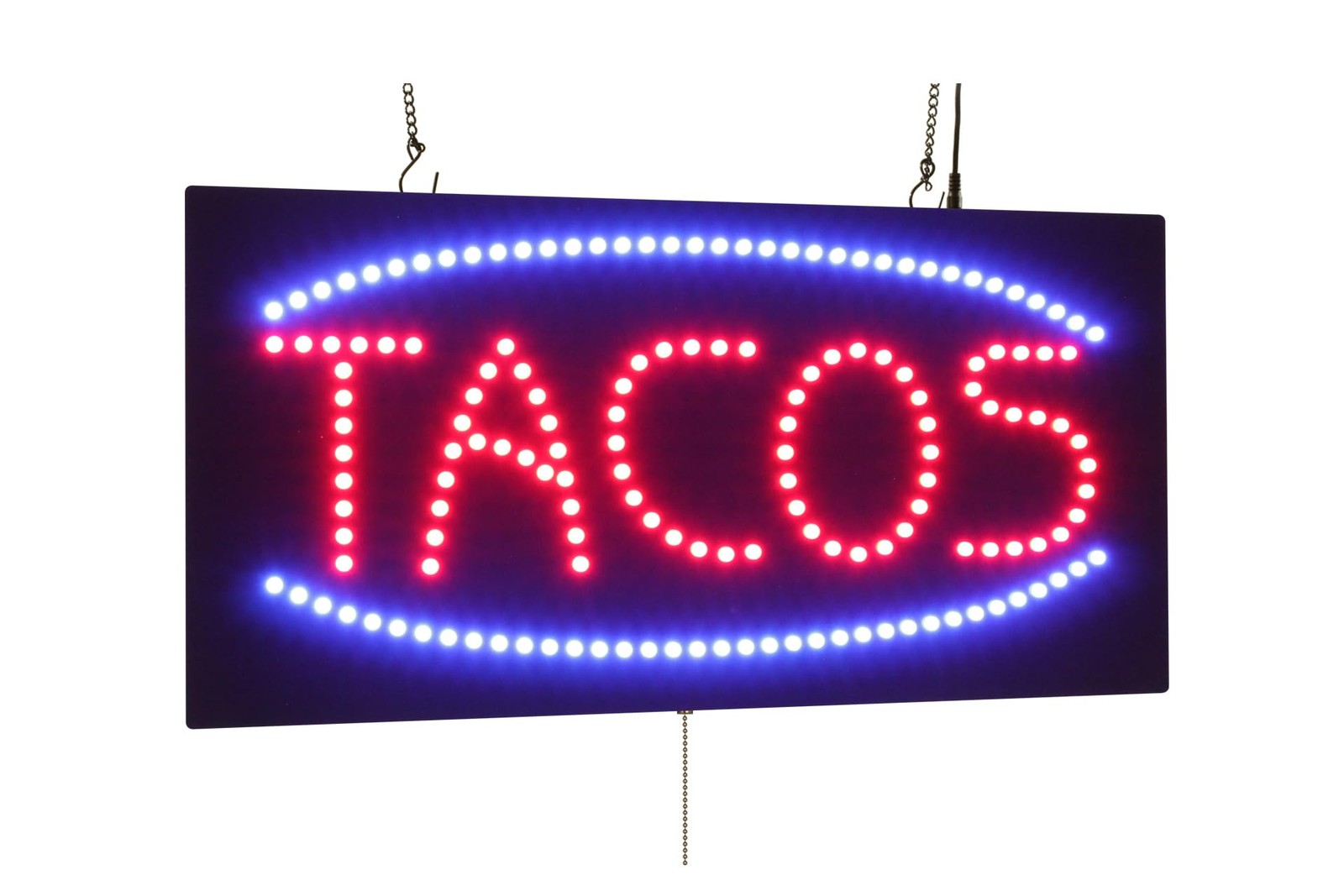 Tacos Sign 24X12 60X30Cm Topking Led Neon Florescent Signage Signboard Display