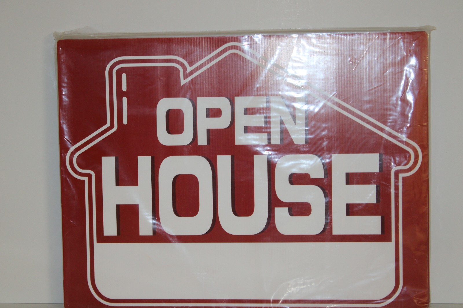 Open House Signs 5 Pack 16″ x 12″ Double-Sided Yard Signs with Metal H Stakes…