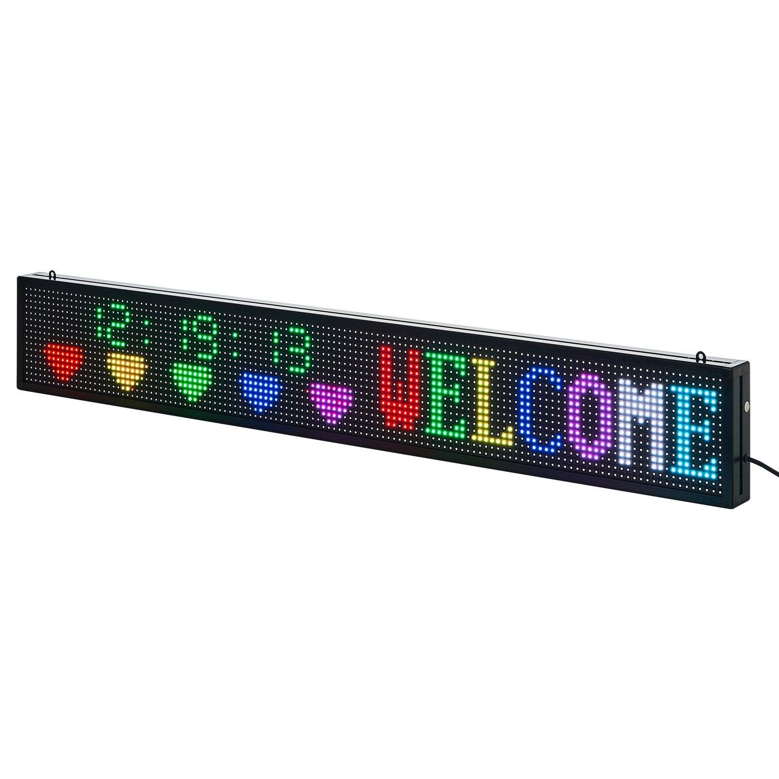Programmable LED Sign 52x8in P10 Full-color Digital Scrolling Message Board