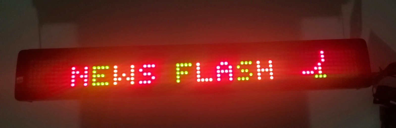 Adaptive Micro Systems 213C-1 Digital Animated LED Sign Beta Brite 24-inch