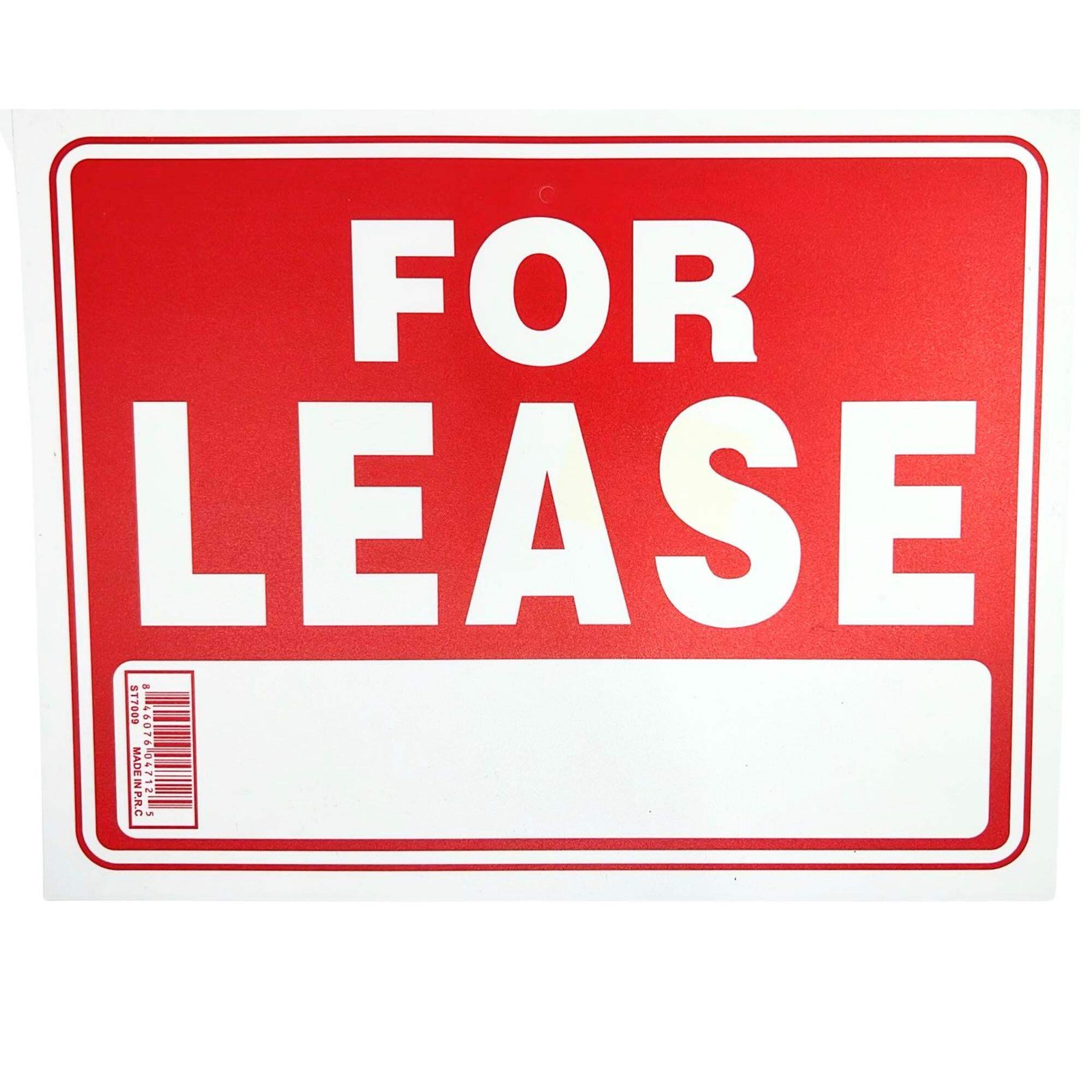 9″X12″ “FOR SALE” Plastic Signage Sign-1CT