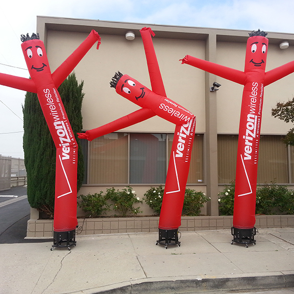15′ Custom Wind Dancer Air Puppet Sky Wavy Man Dancing Inflatable Tube + Blower