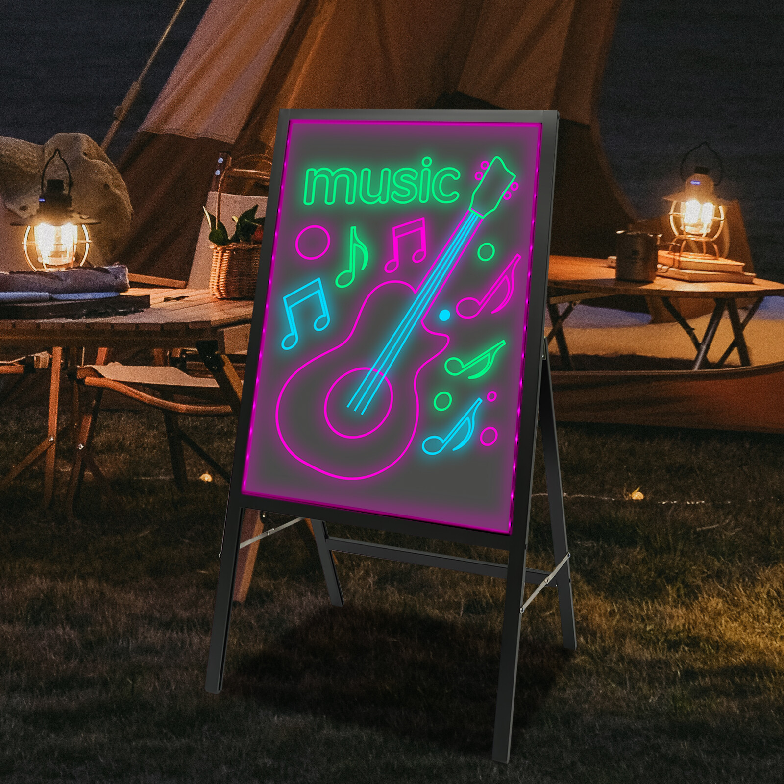 LED Message Writing Board with Remote Control – Customizable Display for Events