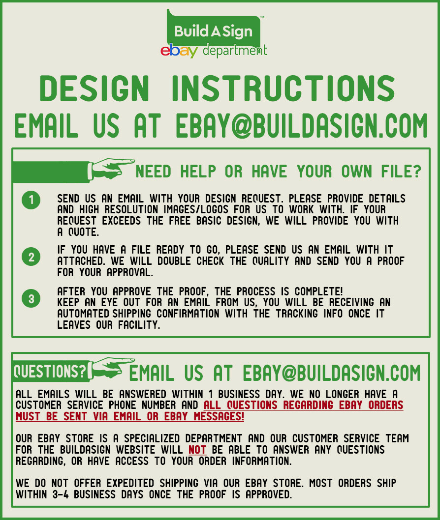 100 18×24 Two-Color Yard Signs Single Sided + Stakes