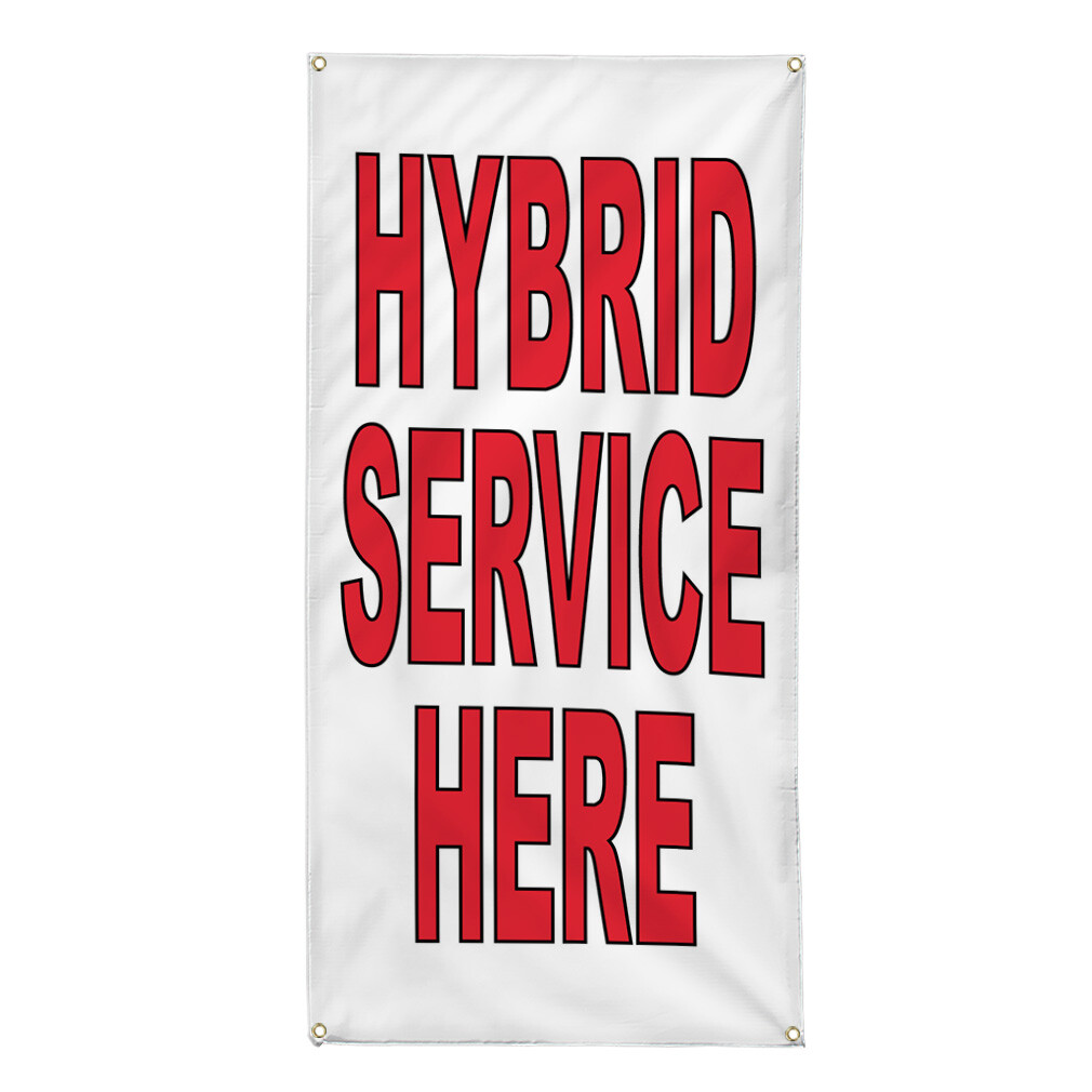 Vertical Vinyl Banner Multiple Sizes Business Weatherproof Industrial Yard Signs
