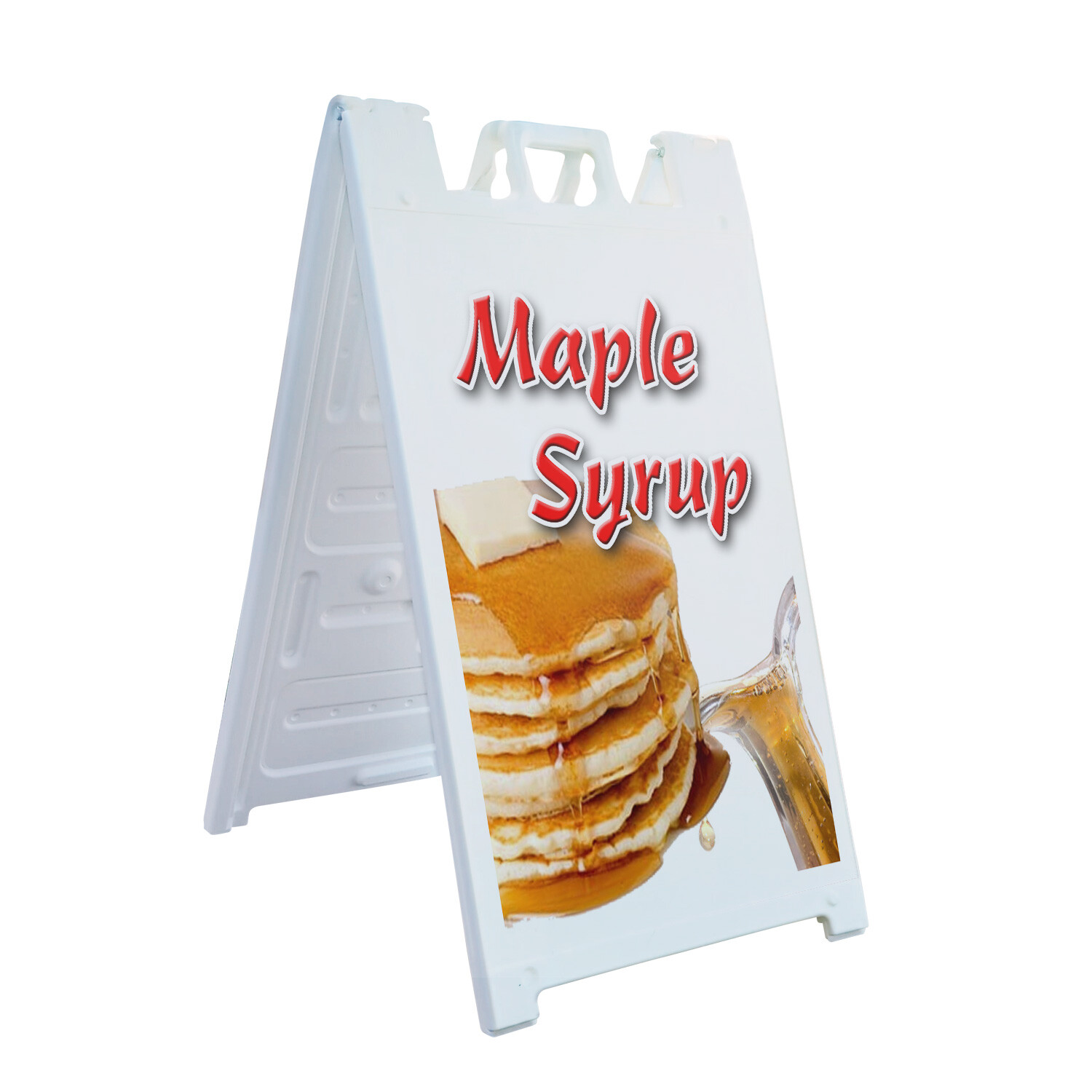 A-frame Sidewalk Maple Syrup 24″ x 36″ Double Sided A-Frame Sidewalk Sign