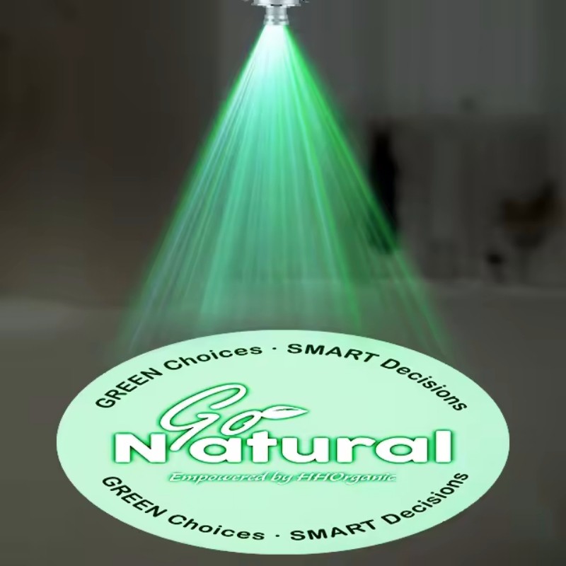 110W Recessed Gobo Projector Multi-color Free Custom Logo Advertising LED Signs