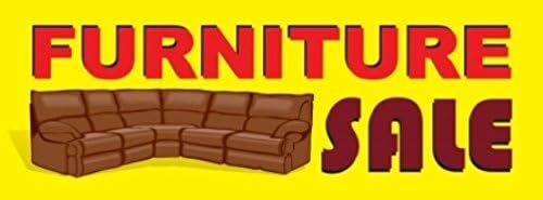 Furniture Sale | Vinyl Banner w/ Grommets | 3’H x 8’W