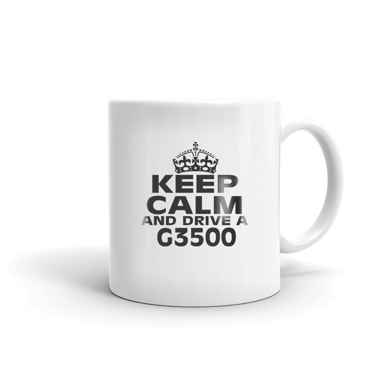 Keep Calm And Drive A G3500 Coffee Tea Ceramic Mug Office Work Cup Gift