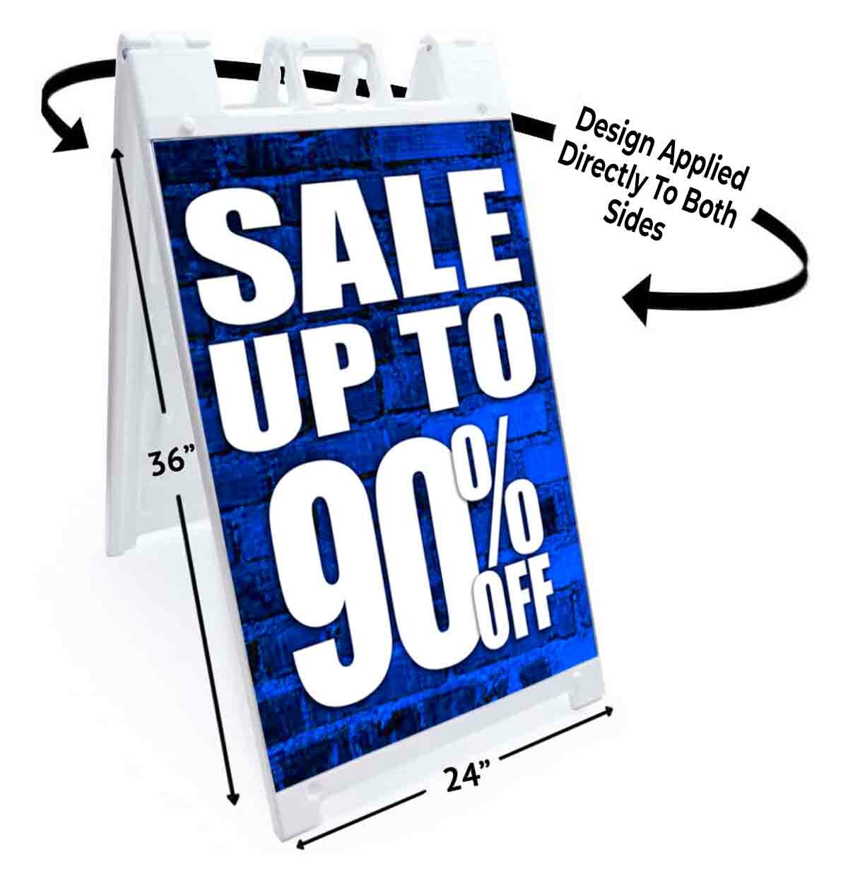 Sale Up To 90% Off Signicade 24×36 A Frame Sidewalk Sign Double Sided