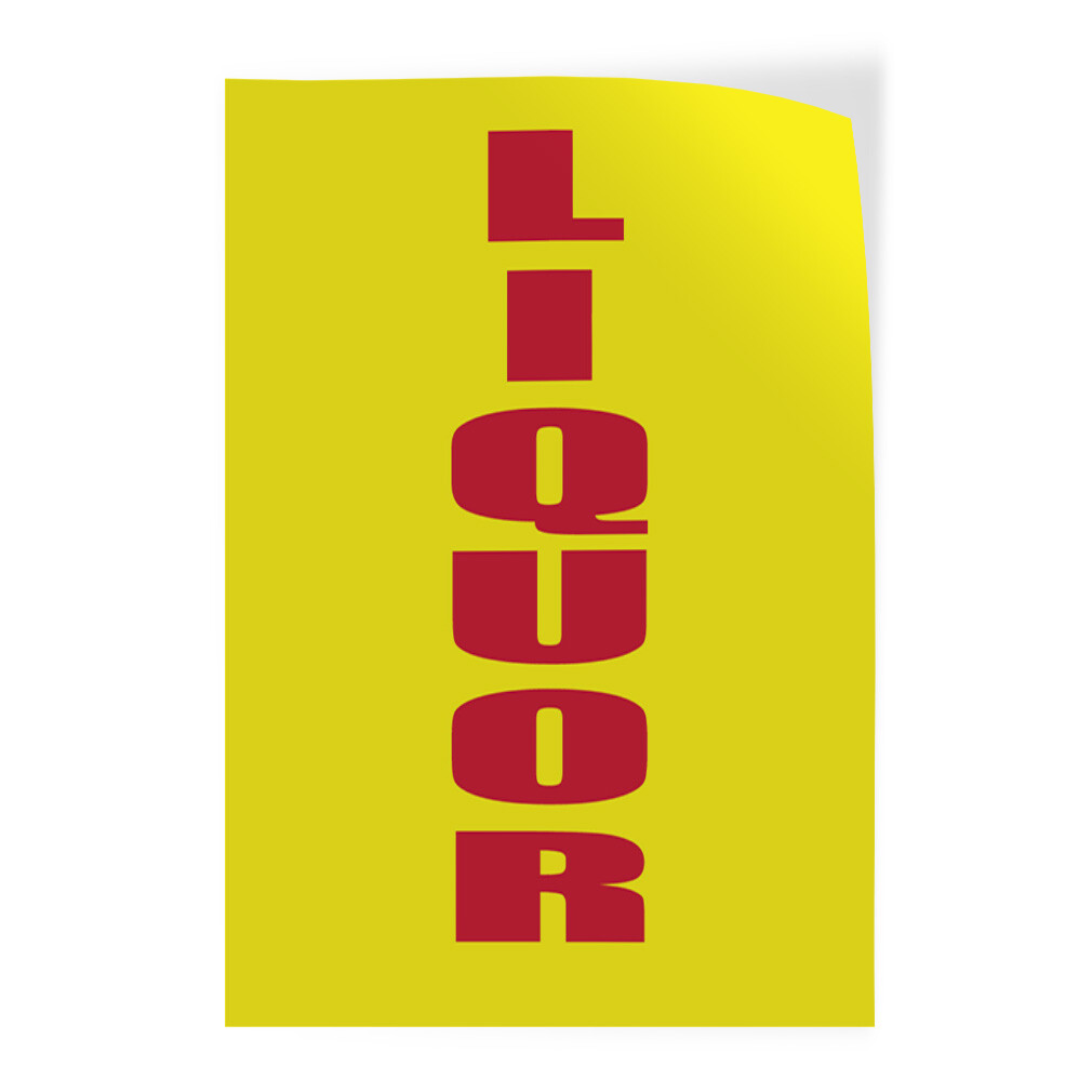 Door Decals Vertical Vinyl Stickers Liquor Promotion Business Industrial Vinyl