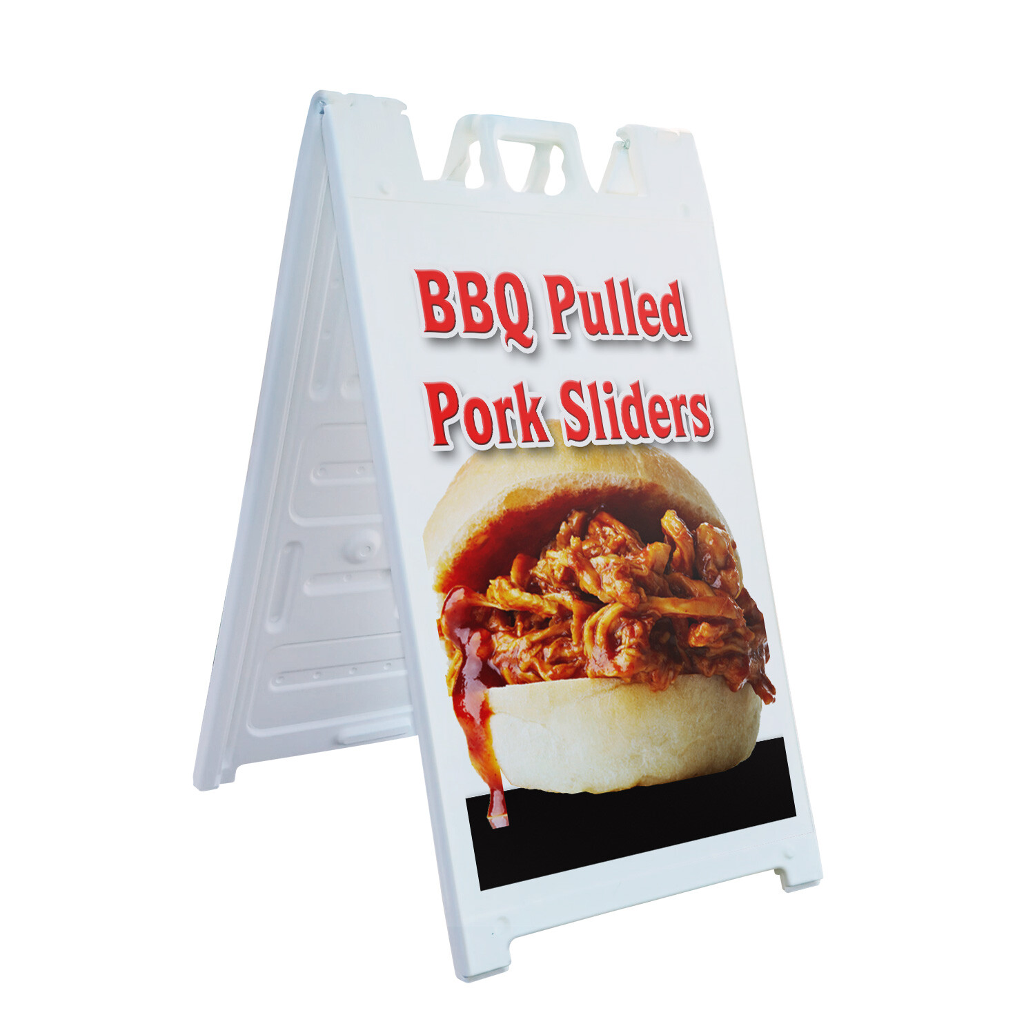 A-frame Sidewalk Bbq Pulled Pork Sliders 24″ x 36″ Double Sided A-Frame Sidewalk