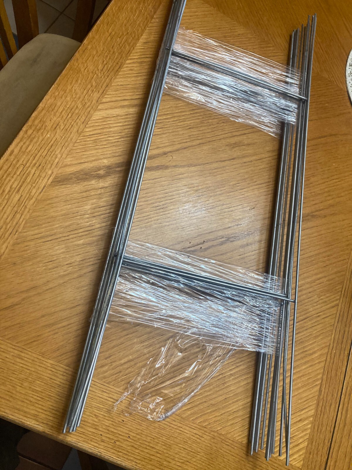 14 LOT Metal H Frame Wire Step Stakes for Yard Signs(10 x 30 inch)(Stakes Only)