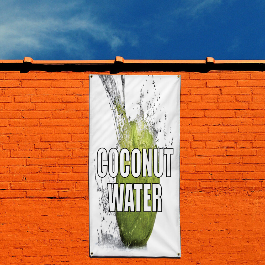 Vertical Vinyl Banner Multiple Sizes Outdoor Weatherproof Industrial Yard Signs