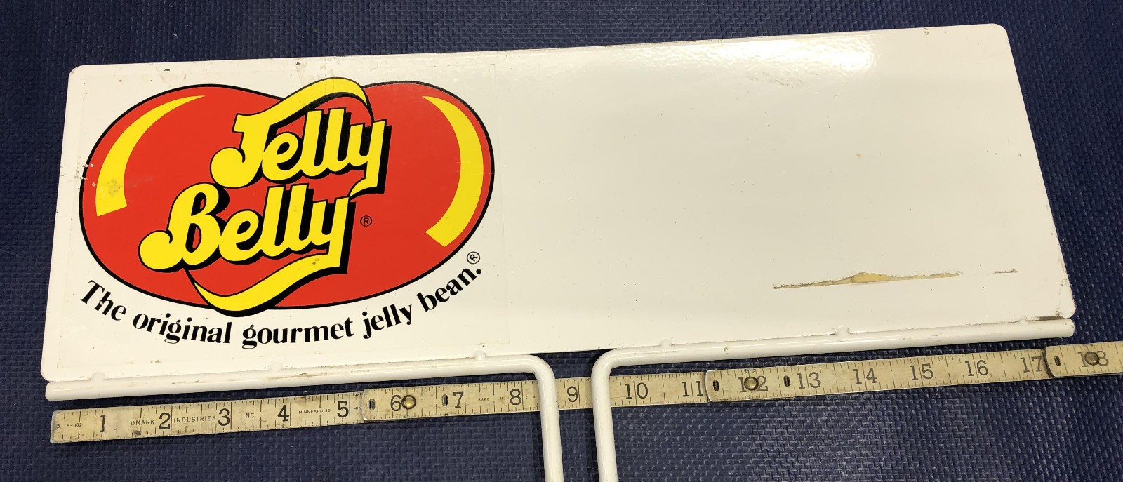 Jelly Belly Jellybean Candy Metal Sign 18 x 14 vintage rack store display bean