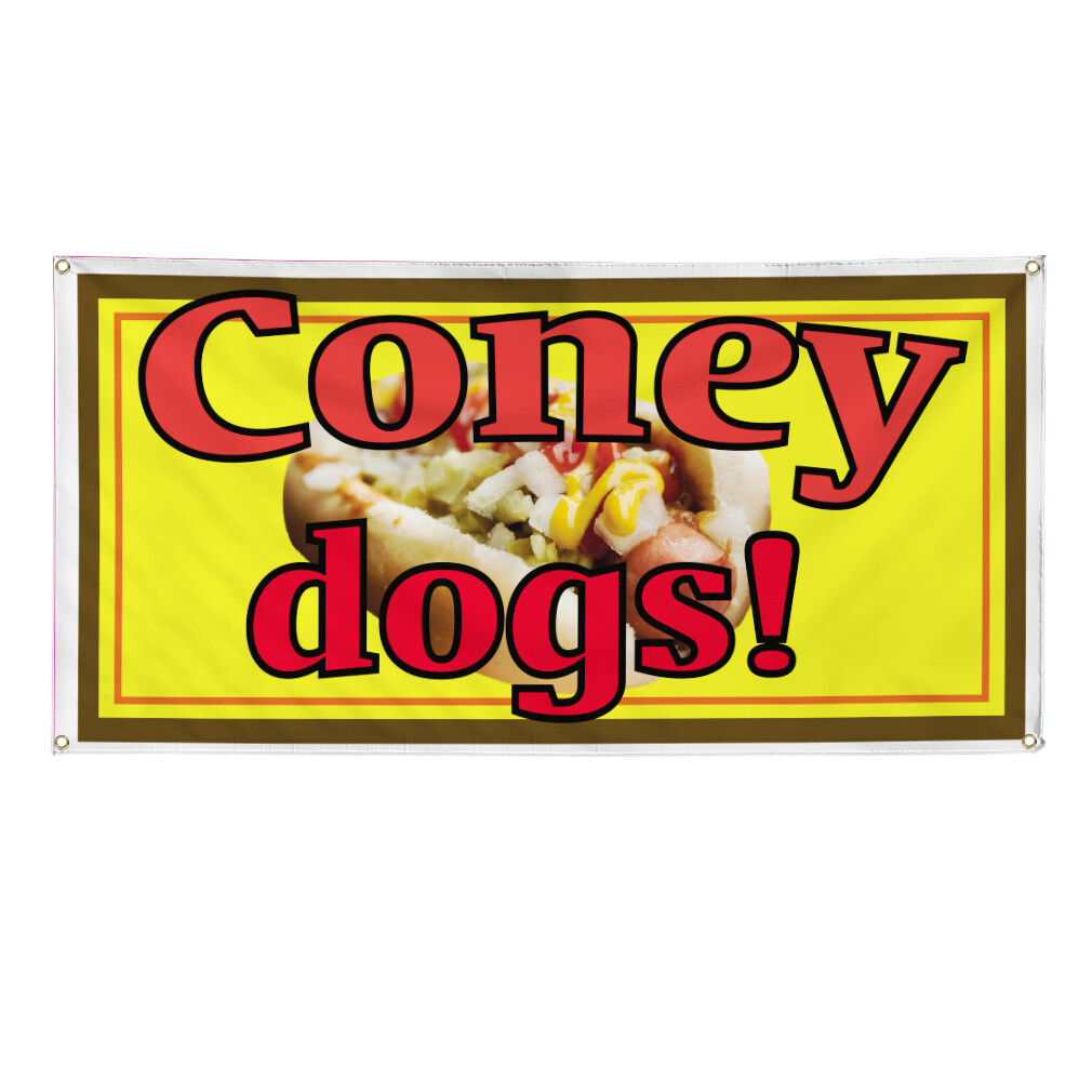 Vinyl Banner Multiple Sizes Restaurant & Food Weatherproof Industrial Yard Signs