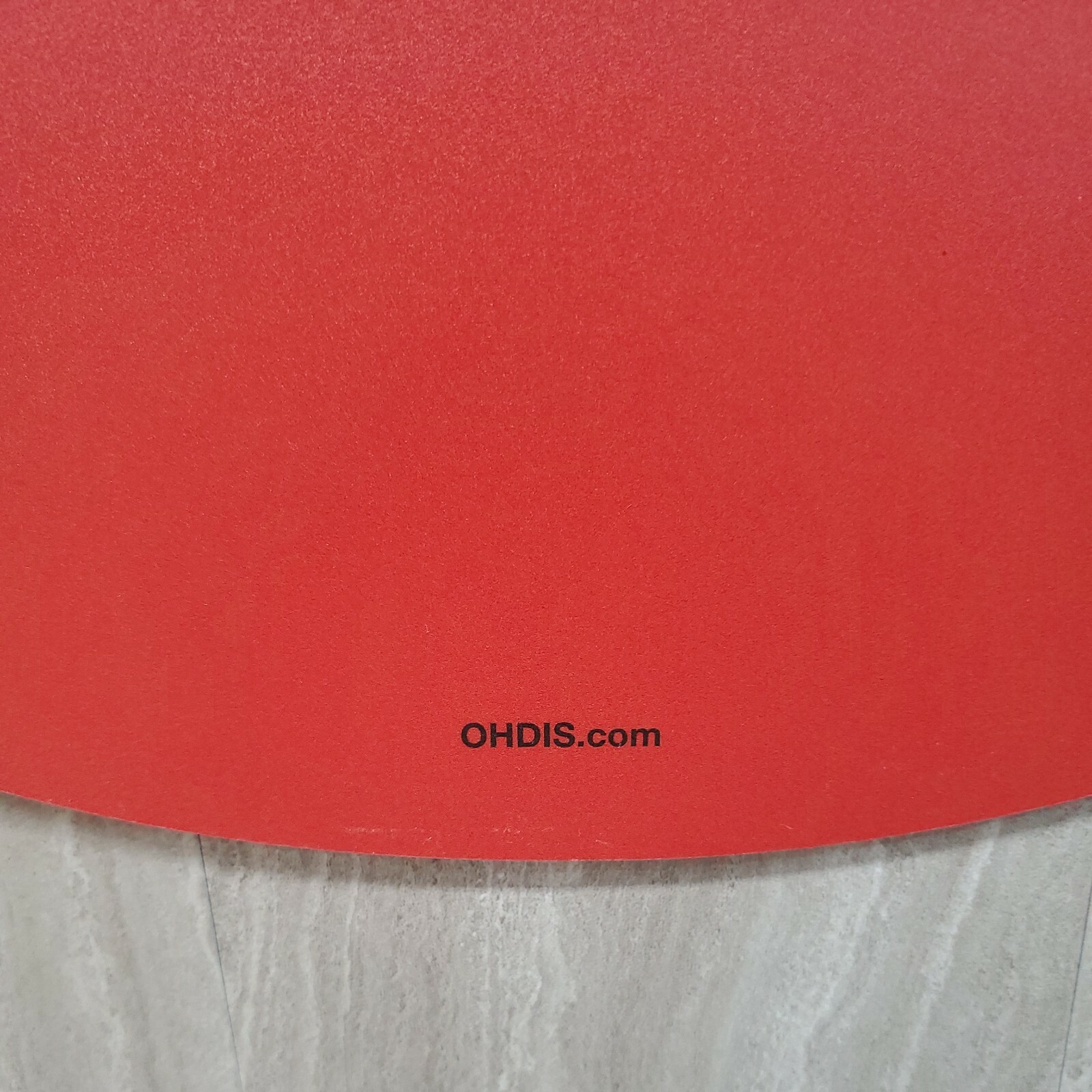 24 inch Do Not Enter One Way Circle Floor Sticker OHDIS Red White Commercial
