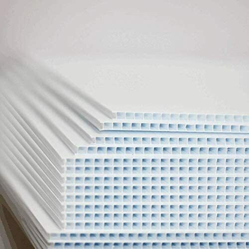 200 Blank Signs 24″ x 18″ x4 mm White corrugated plastic, bundles of 200 pieces