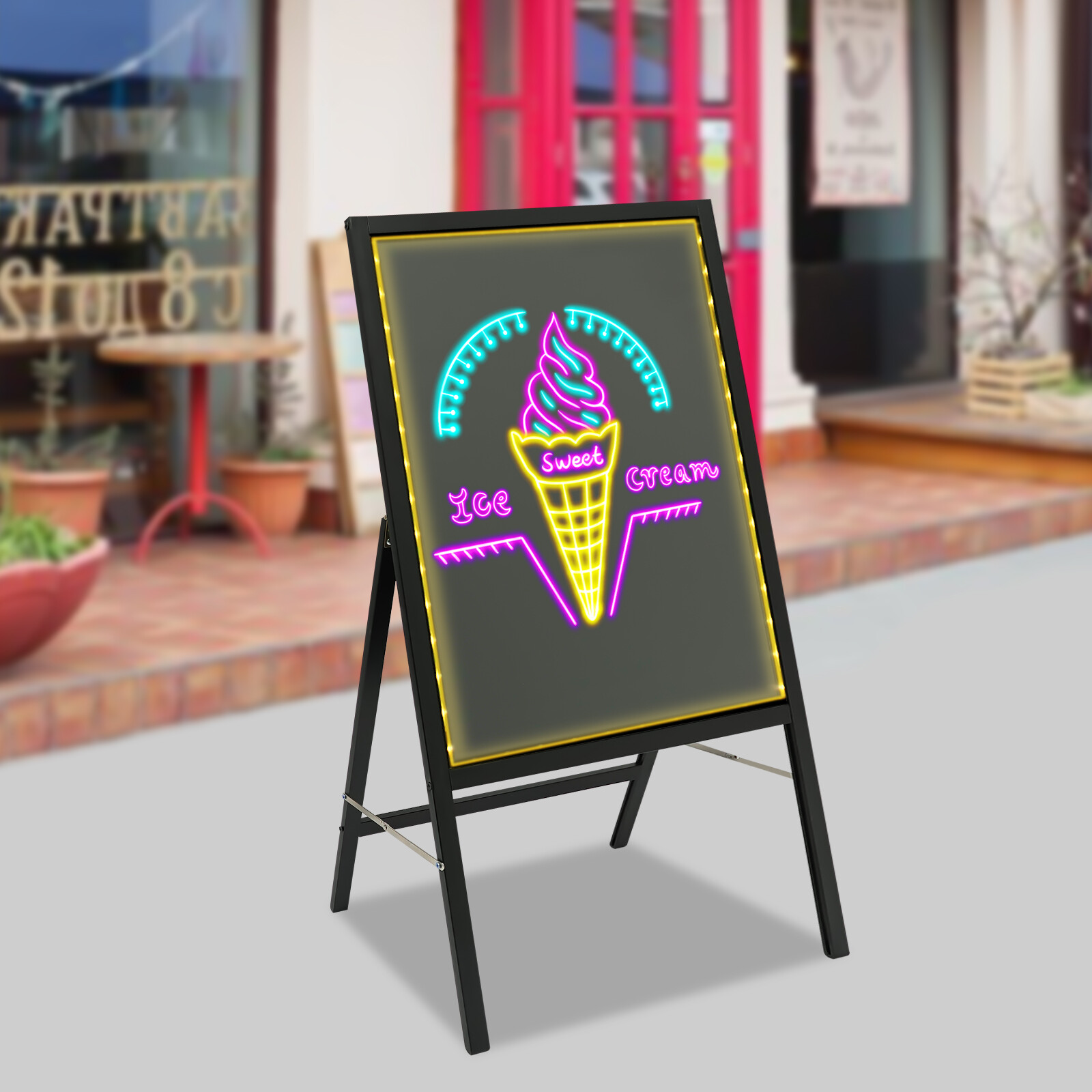 LED Message Writing Board with Remote Control – Customizable Display for Events