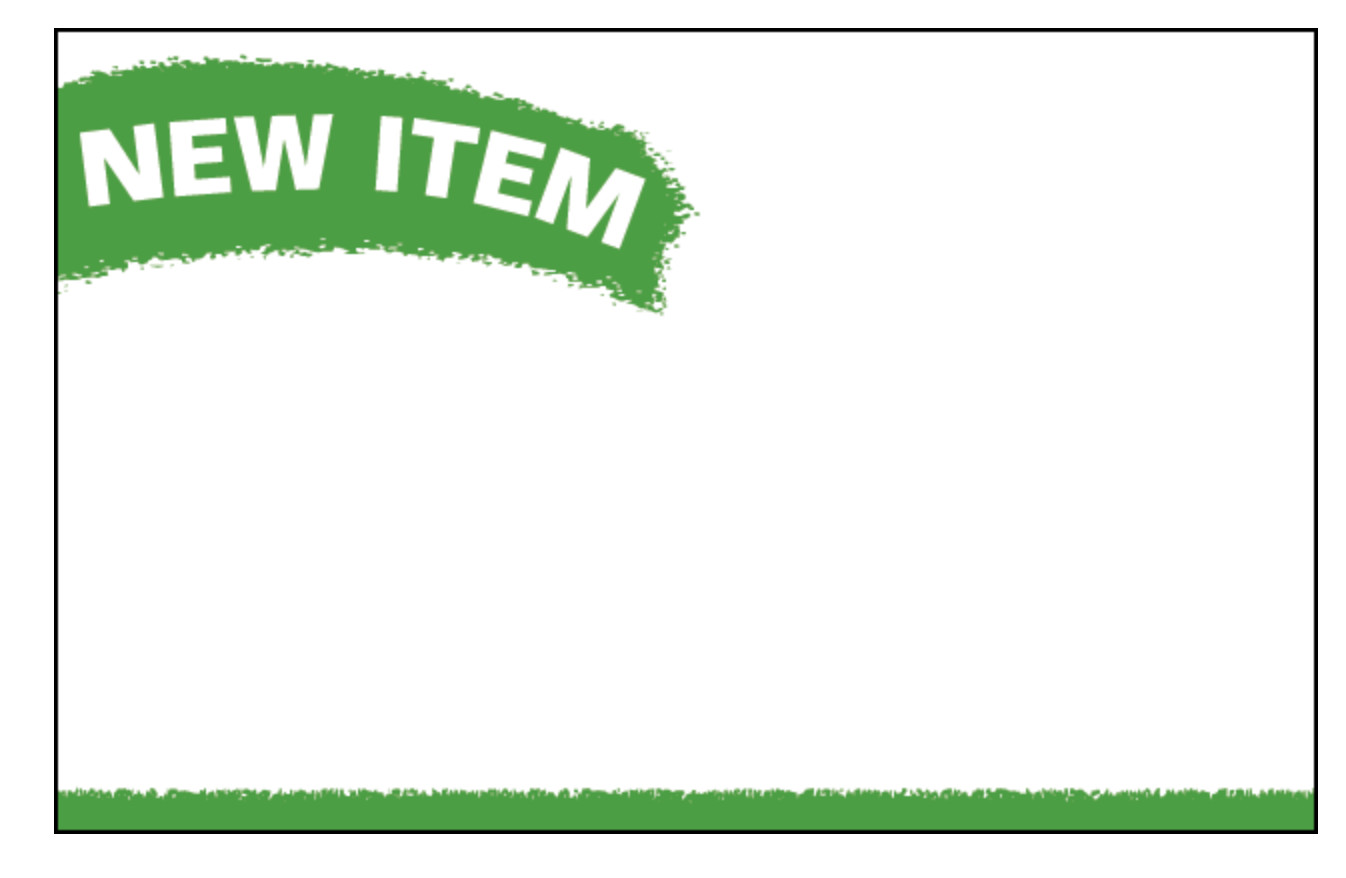 100 – 3.5″ x 5.5″ NEW ITEM Speckle Tones price cards for Stores Signage Signs