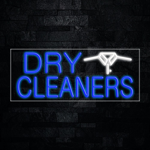 Dry Cleaners LED Neon Sign 30″L x 12″H #30228