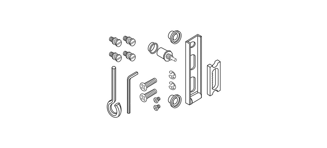 Falcon Lock 4270902091 990 and 1990 Auxiliary Package, US32D,630 Stainless Steel