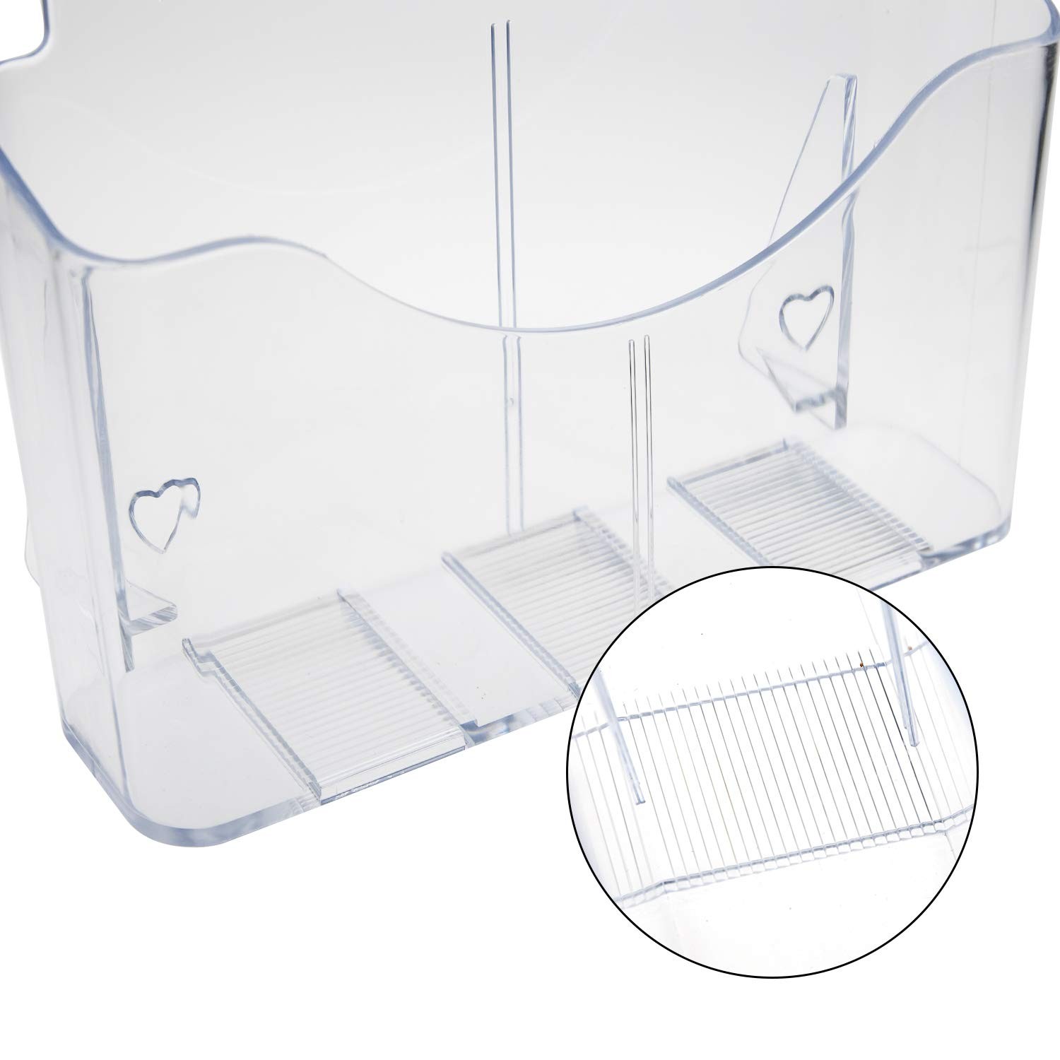 Yarlung 2 Pack Acrylic Brochure Holder, 8.5 x 11 Inches 9 x 11 inches, Clear