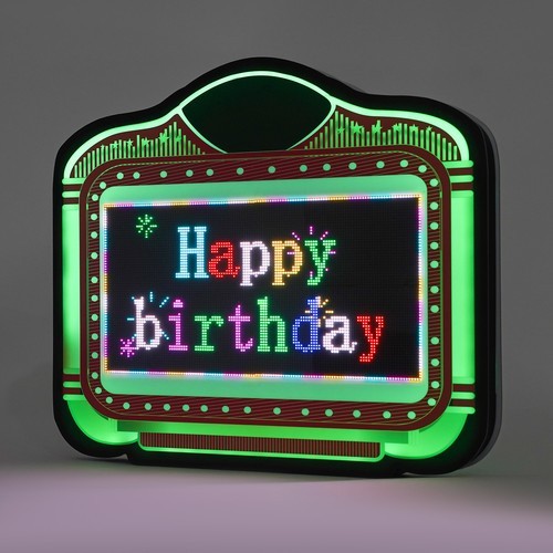 APP Programmable Display LED Acrylic Sign Displayer for Wedding, Birthday Party