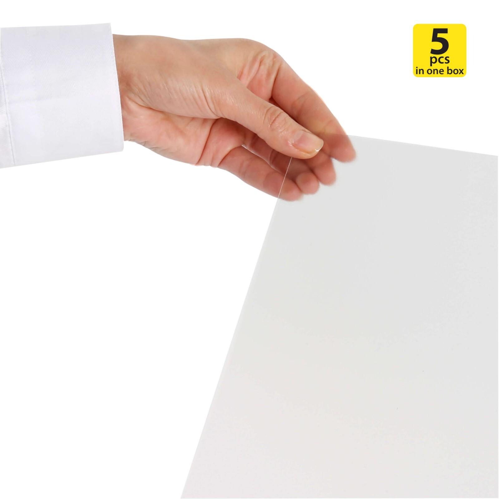 Anti-Reflex PET Cover 36×48″ Clear Lens for Business Slide-In Snap Poster Frames