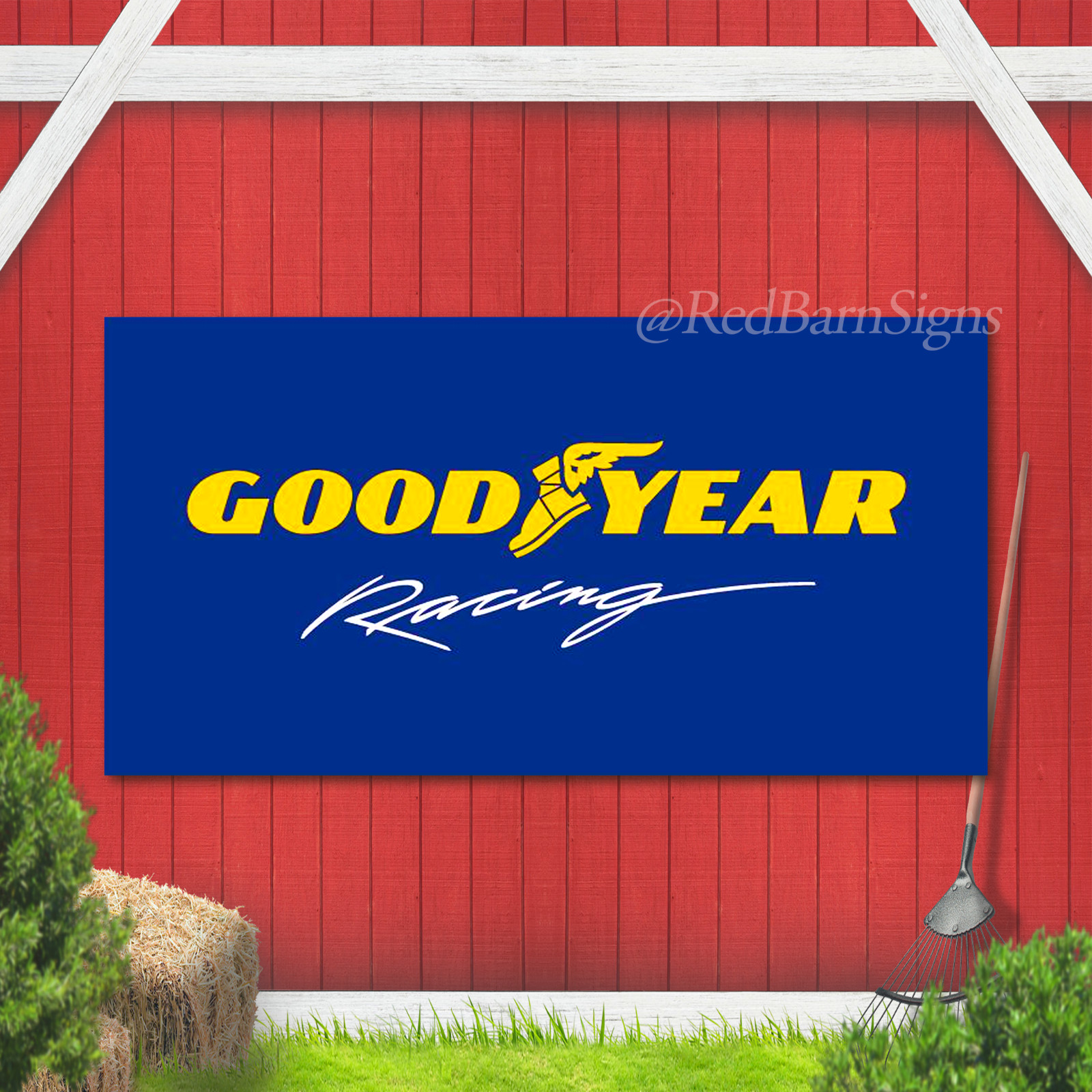 Good Year Tires Banner Flag Big Racing Tire Shop Garage Car Mechanic