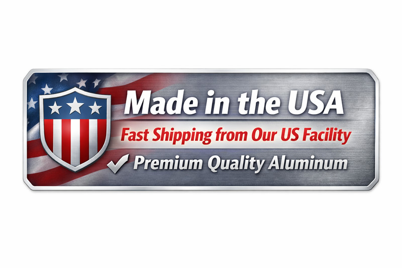Caution Aluminum Sign Weatherproof Outdoor 8×12 Pre Drilled Hanging Holes