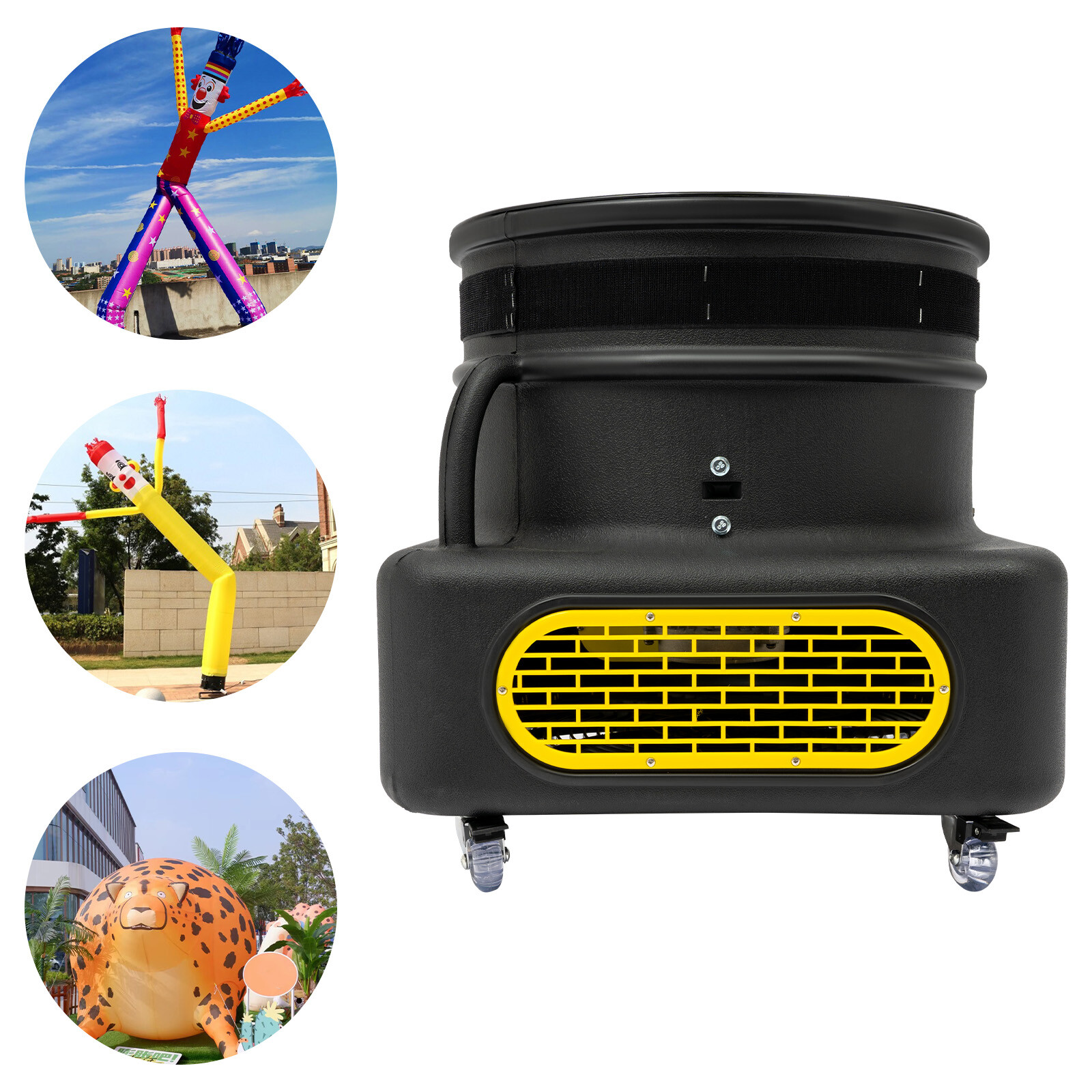 750W Puppet Dancer Blower For Inflatable Dancer Electric Air Blower Fan 3400 RPM