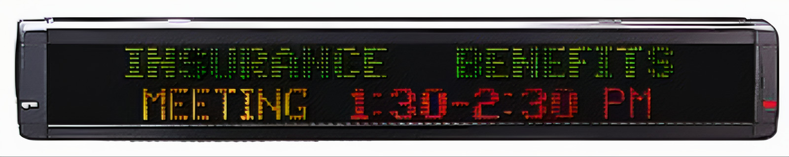 Ams Alpha 4160c Multicolor Programmable Led Indoor Sign Message Board No Remote