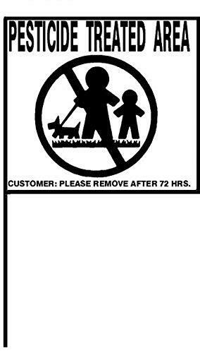 Caution Pesticide Application Signs – Universal, Durable Screen-Printed Weatherp