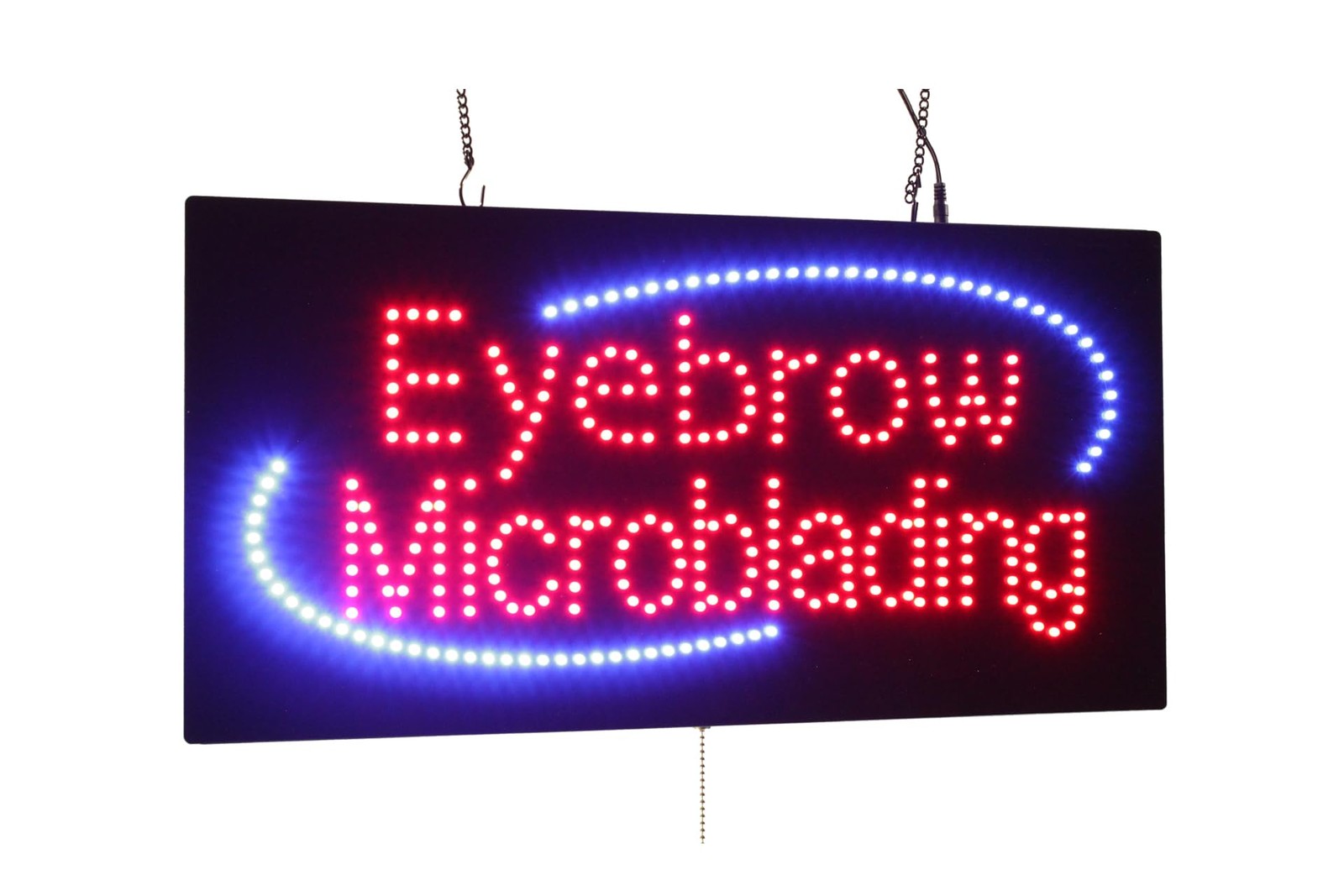 Eyebrow Microblading Sign 24X12 60X30Cm Topking Led Neon Florescent Signage