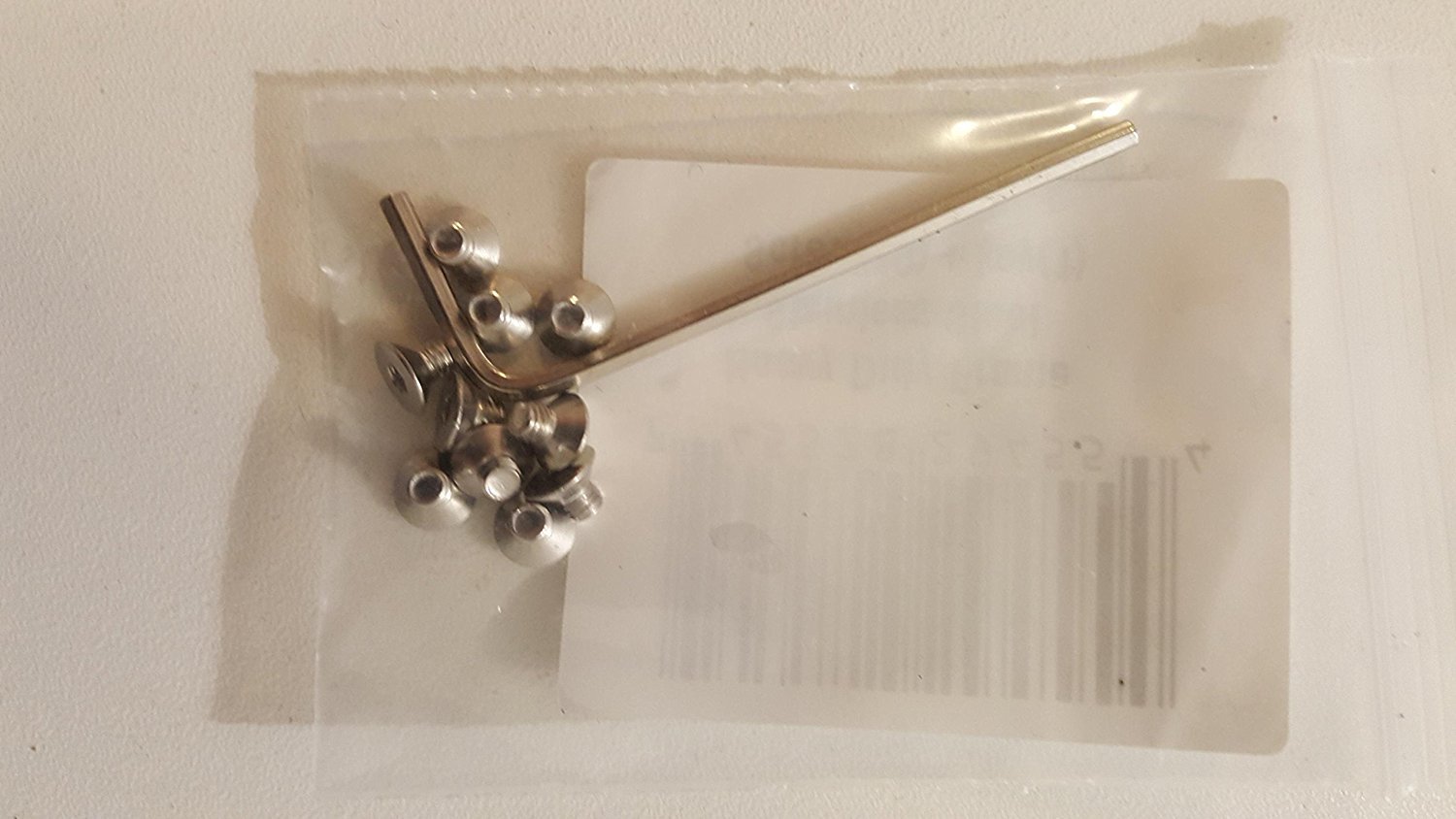 Screw Set for stainless Steel certificate frame-.REF24-1027