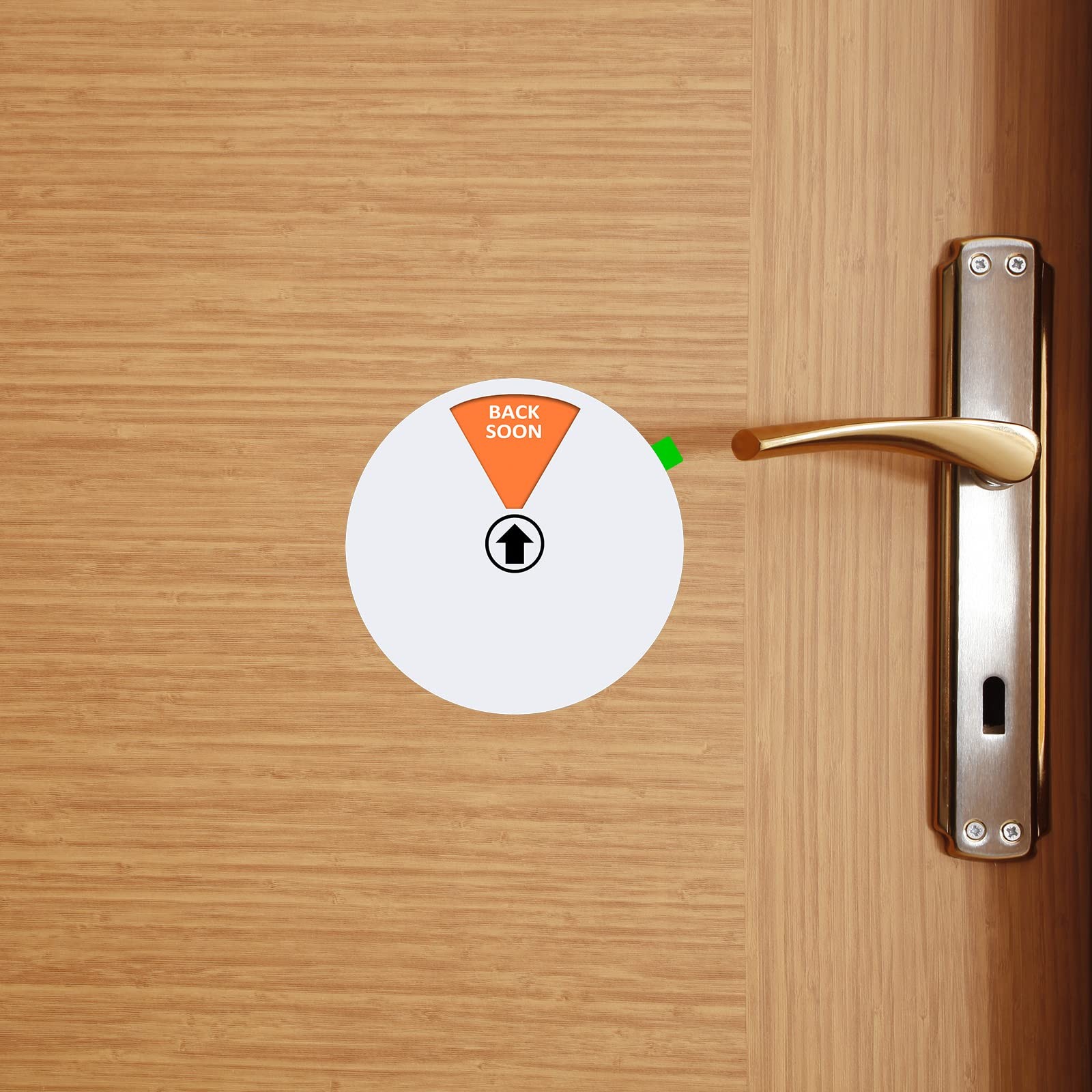 Office Door Sign,5 Inch,Do Not Disturb,Come in Welcome,Back Soon,In A Meeting…