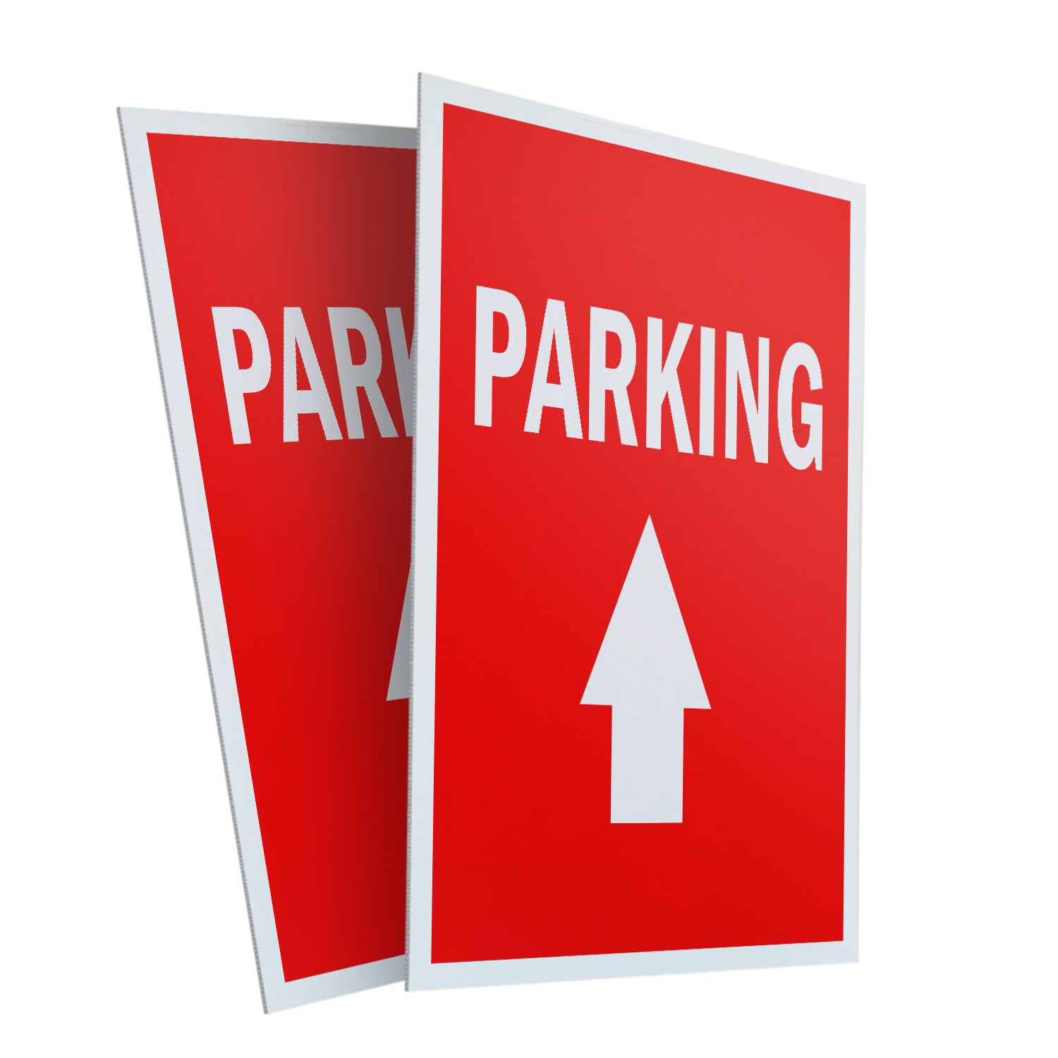 A-frame Sidewalk Parking With Up Arrow 24″ x 36″ Double Sided A-Frame Sidewalk S
