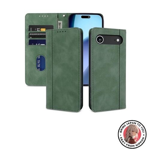 New laddutoi iPhone 17 Air Case Lightweight Thin PU Leather Magnetic Card Slots
