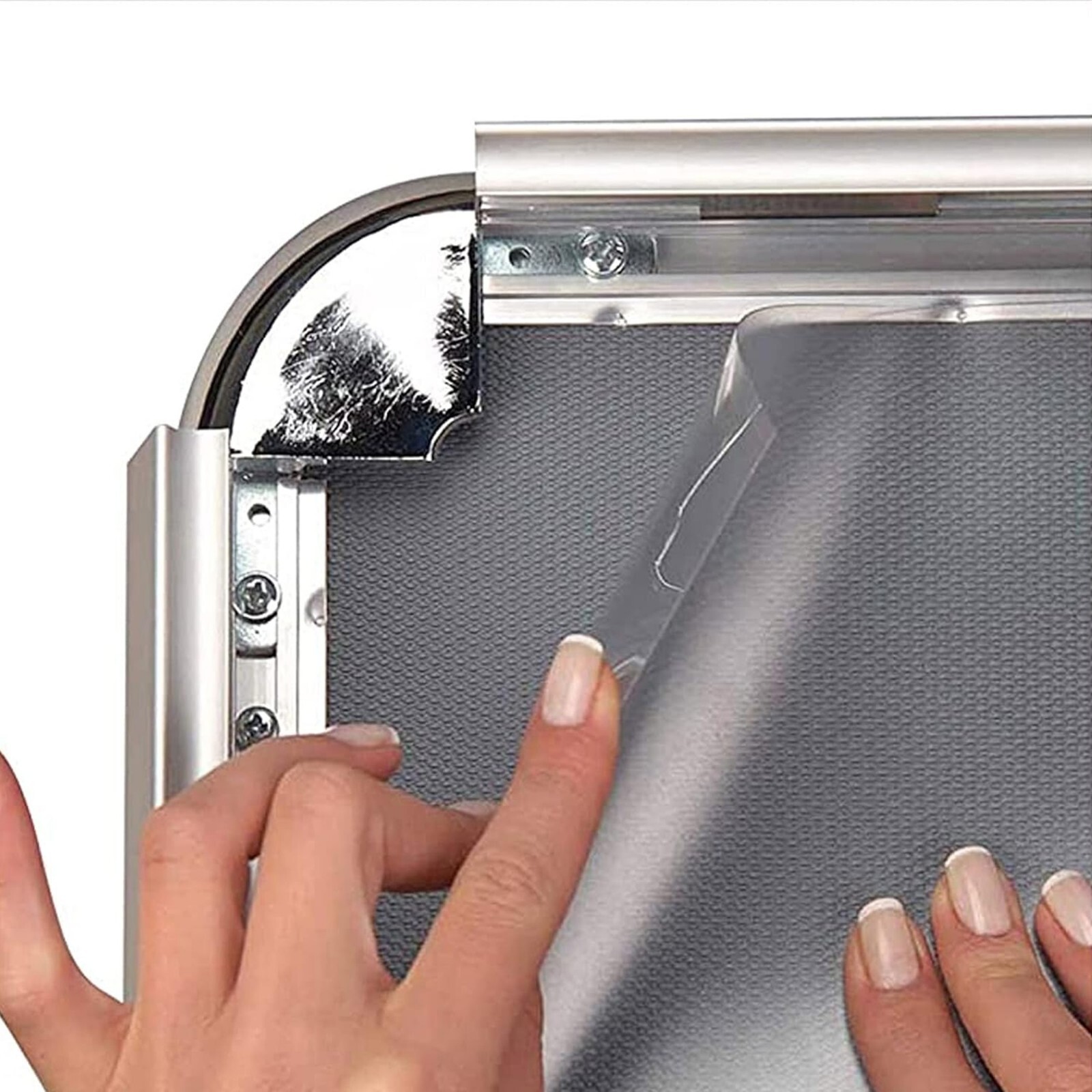 Anti-Reflex PET Cover 36×48″ Clear Lens for Business Slide-In Snap Poster Frames