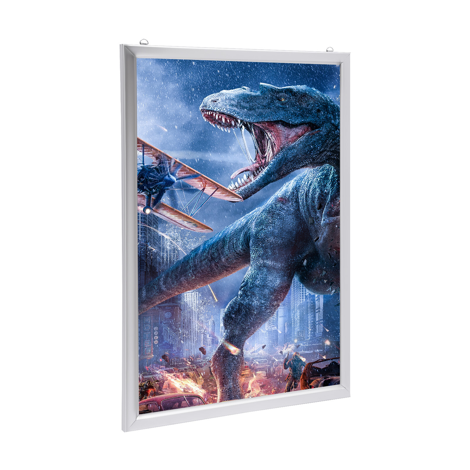 18*24″ LED Backlit Movie Poster Art Picture Frame Light Box Advertising Display