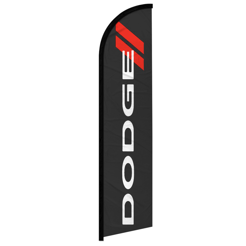 Dodge Windless Swooper Flag Car Dealership