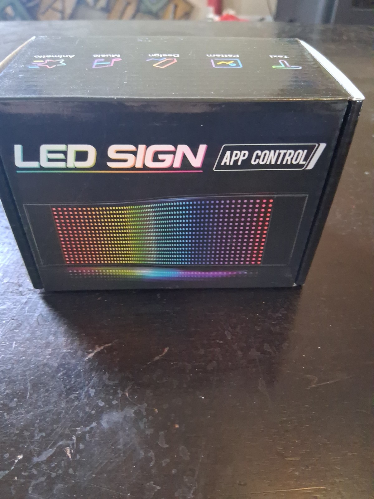 LED App Control sign, Taxi, Driver, Home, Delivery