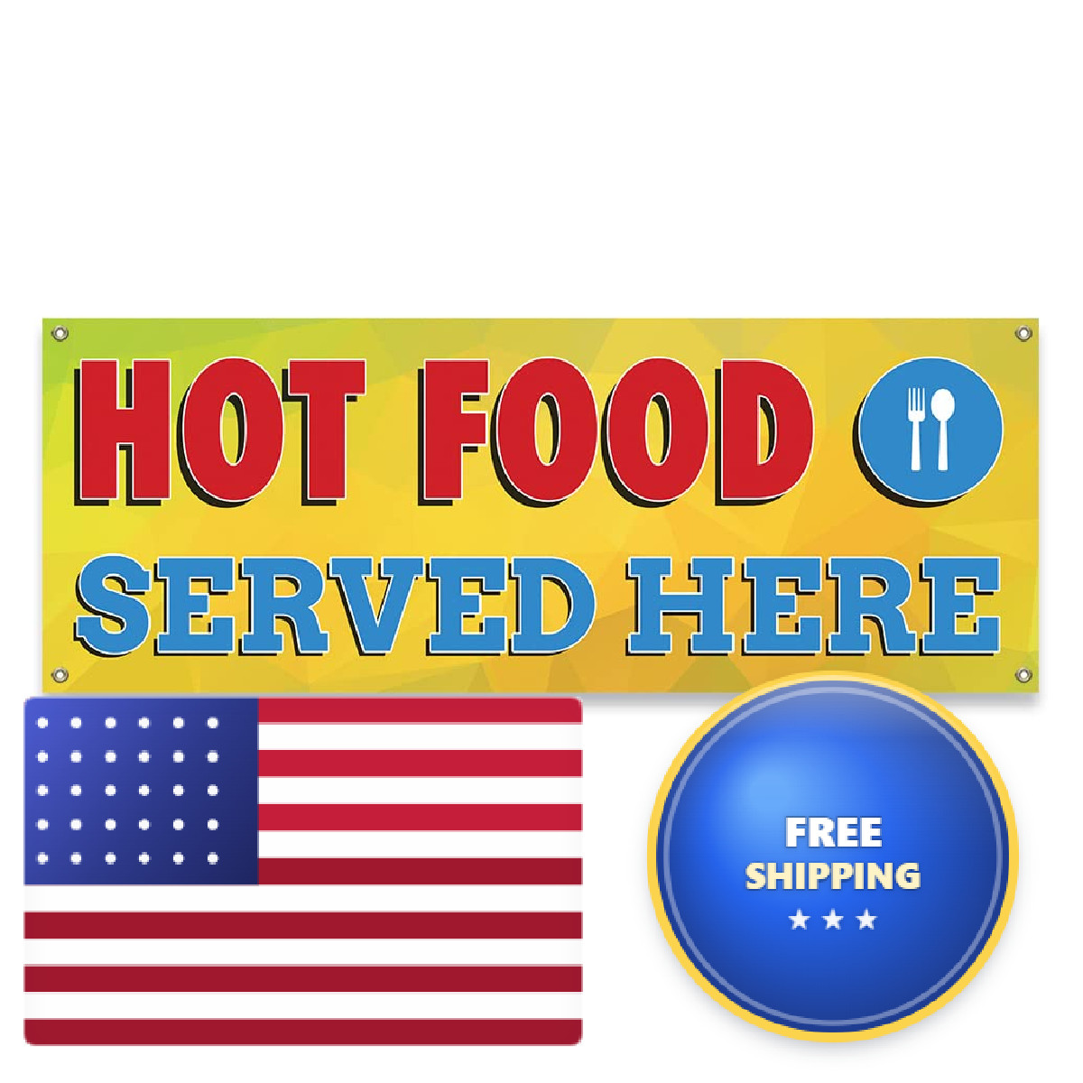 Mighty Skins Hot Food Served 18 X 48 Stand Food Truck Single Sided In The Usa